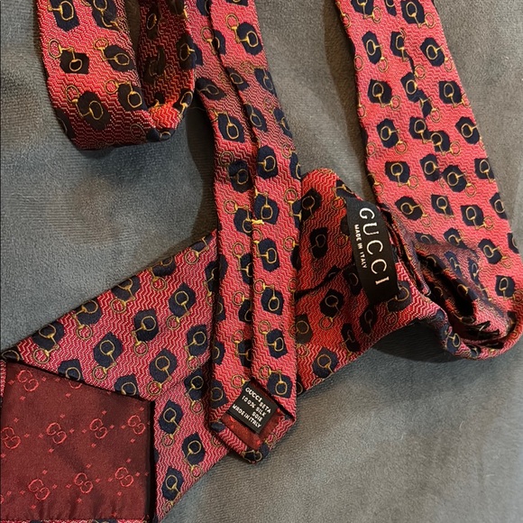Vintage Gucci Horsebit Tie likely from 1980s-1990s - Picture 5 of 5